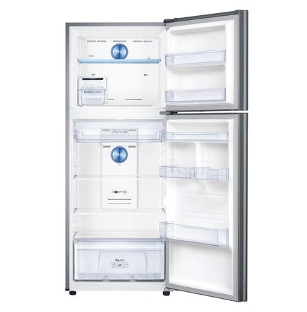 Heladera freezer superior No Frost inoxidable 362 litros
