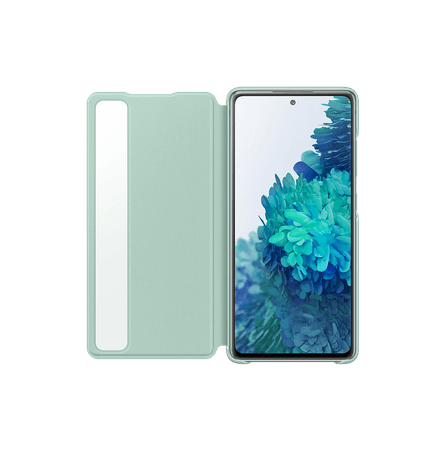 Smart Clear View Case S20 FE Verde