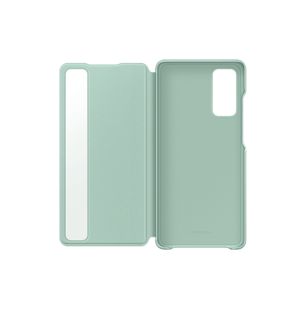 Smart Clear View Case S20 FE Verde