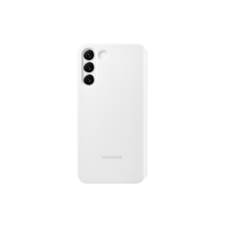 Smart Clear View Case (antimicrobial) S22+ Blanco