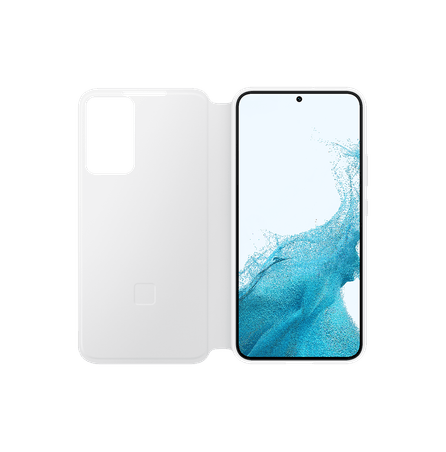Smart Clear View Case (antimicrobial) S22+ Blanco