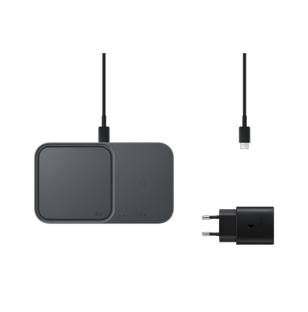 Cargador Inalambrico Duo Rapido 15W - con adaptador incluido