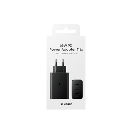Adaptador Trio Carga Super Rápida (65W) - sin cable Incluido