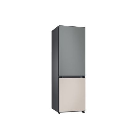 Heladera BESPOKE RB33A3070GB 328LTS Mixed Satin Gray - Beige