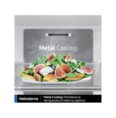 Heladera BESPOKE RB33A3070GB 328LTS Mixed Satin Gray - Beige