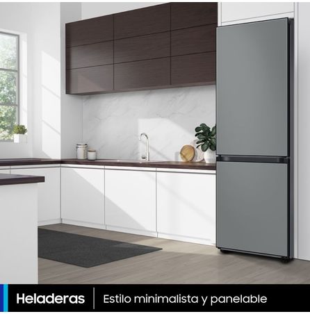 Heladera BESPOKE RB33A3070WN 328LTS Mixed Clean White - Glam Navy