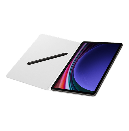 Smart Book Cover Tab S9 | S9 FE White
