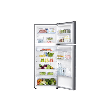 Heladera freezer superior No Frost inoxidable 382 litros