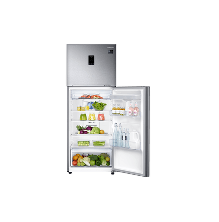 Heladera freezer superior No Frost inoxidable 382 litros