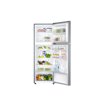 Heladera freezer superior Twin Cooling Plus 320 litros Silver
