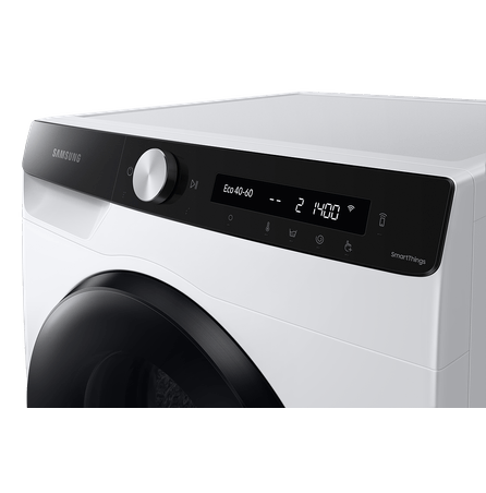 Lavasecarropas 9.5Kg con control IA y Ecobubble White