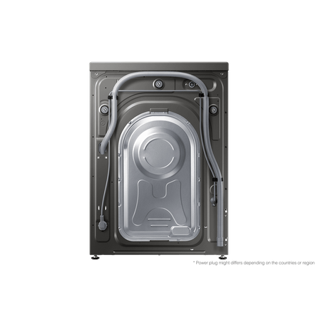 Lavasecarropas 9.5Kg con control IA y Ecobubble Inox