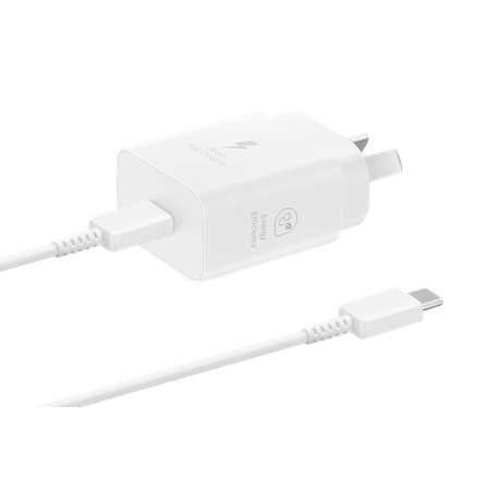 Adaptador Carga Super Rápida (25W) - con cable Incluido  (White)