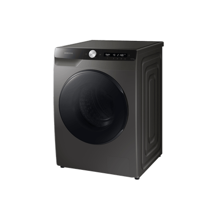 Lavasecarropas 9.5Kg con control IA y Ecobubble Inox