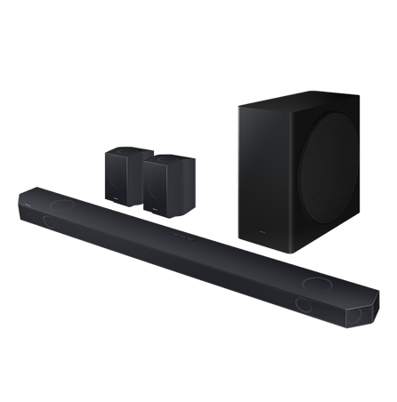 Barra de Sonido Q930C 9.1.4 con subwoofer y altavoces traseros