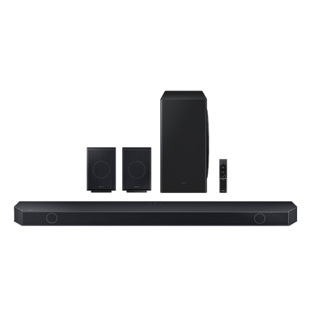 Barra de Sonido Q930C 9.1.4 con subwoofer y altavoces traseros