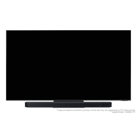 Barra de Sonido Q930C 9.1.4 con subwoofer y altavoces traseros