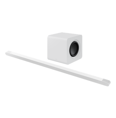 Barra de Sonido Ultra Slim S801B 3.1.2 con subwoofer
