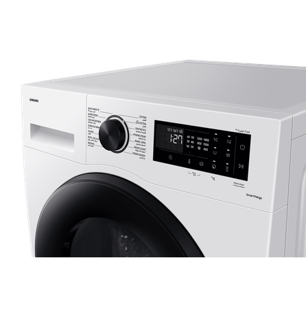 Lavarropas Digital Inverter Carga frontal con Ecobubble 10.5 Kg. Blanco