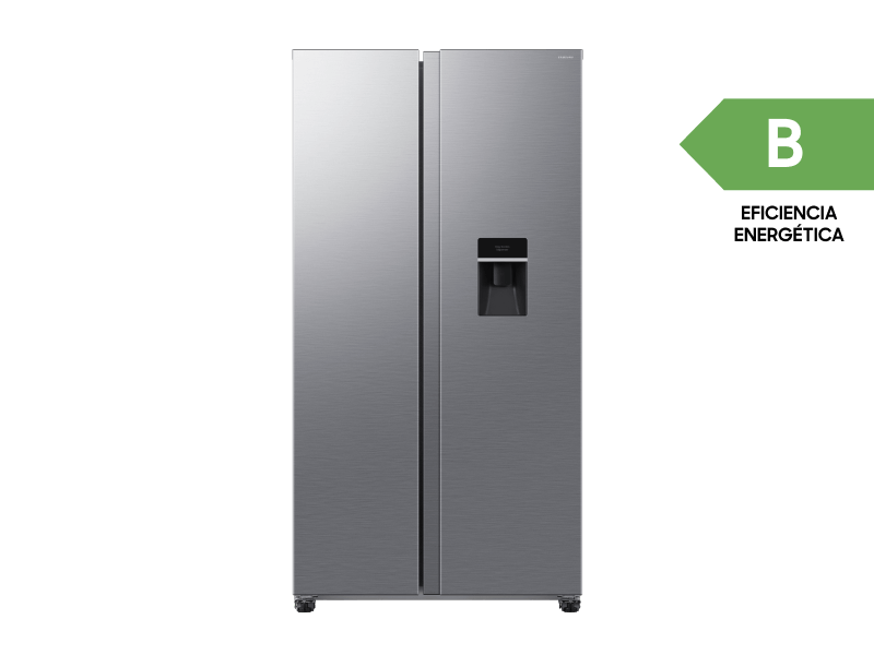 Heladera Samsung Side By Side 516l Digital Inverter Plateado